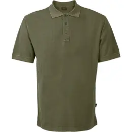 Heritage Washed Golfer Olive Front